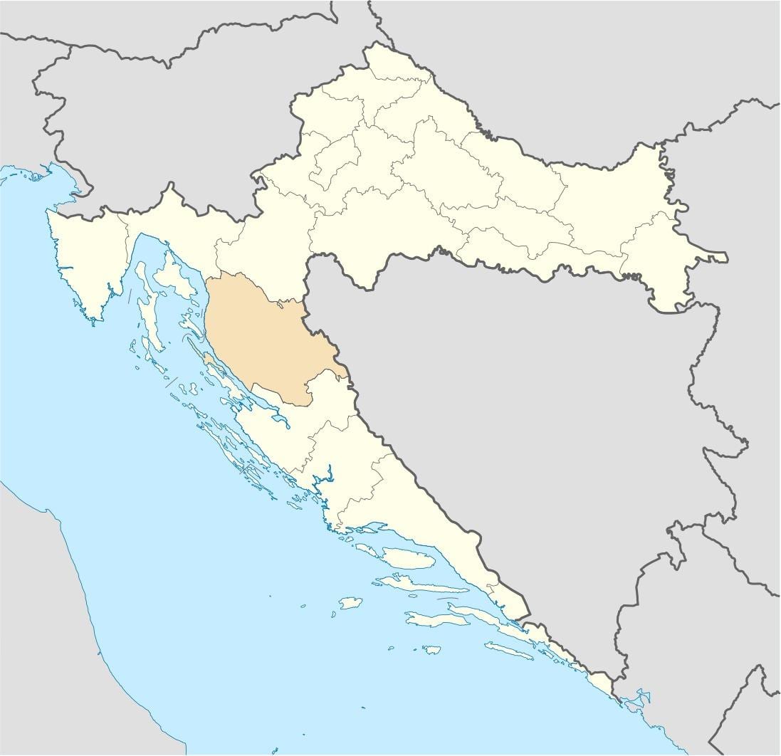 senj croatia mapa
