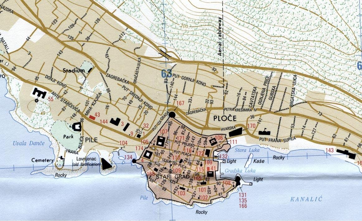 mapa ng rijeka croatia