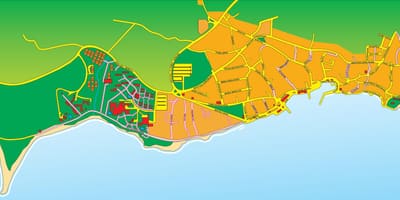 Mapa ng brac croatia