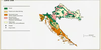 Mapa ng croatia klima