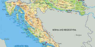 Croatia sa mapa