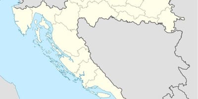 Croatia mapa ng lokasyon